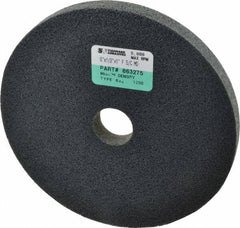 Standard Abrasives - 6" Diam, 1/2" Face Width, 1" Center Hole, Fine Grade, Silicon Carbide Deburring Wheel - Unitized, Soft/Medium Density 6 Grade, 6,000 RPM - Makers Industrial Supply