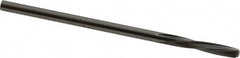 Magafor - 2.2301mm Solid Carbide 4 Flute Chucking Reamer - Spiral Flute, 0.0878" Straight Shank, 7/16" Flute Length, 1-31/32" OAL - Makers Industrial Supply