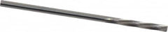 Magafor - 2.3597mm Solid Carbide 4 Flute Chucking Reamer - Spiral Flute, 0.0929" Straight Shank, 7/16" Flute Length, 1-31/32" OAL - Makers Industrial Supply