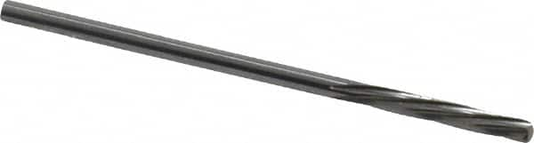 Magafor - 2.3901mm Solid Carbide 6 Flute Chucking Reamer - Spiral Flute, 0.0941" Straight Shank, 19/32" Flute Length, 2-1/4" OAL - Makers Industrial Supply