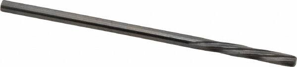 Magafor - 2.4105mm Solid Carbide 6 Flute Chucking Reamer - Spiral Flute, 0.0949" Straight Shank, 19/32" Flute Length, 2-1/4" OAL - Makers Industrial Supply