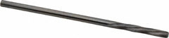 Magafor - 2.4105mm Solid Carbide 6 Flute Chucking Reamer - Spiral Flute, 0.0949" Straight Shank, 19/32" Flute Length, 2-1/4" OAL - Makers Industrial Supply