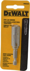 DeWALT - 1/4" Hex Bit Holder - 1/4" Hex Drive, 2-9/16" OAL - Makers Industrial Supply