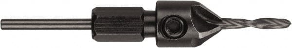 DeWALT - 1/4" Drill Compatibility, 5" Overall Length, Adjustable Depth Drill Countersink - Makers Industrial Supply