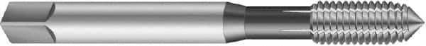 Emuge - 3/4-10 UNC 2BX Modified Bottoming Thread Forming Tap - Cobalt, Nitride Finish, 4.921" OAL, 1.181" Thread Length, Right Hand Thread, Series Rekord Druck-S - Makers Industrial Supply