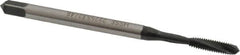 Emuge - #4-48 UNF 2 Flute 3BX Modified Bottoming Spiral Flute Tap - Cobalt, Oxide Finish, 2.205" OAL, Right Hand Flute, Right Hand Thread, Series Rekord D-Ti - Makers Industrial Supply