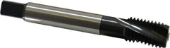 Emuge - 3/4-10 UNC 3 Flute 2BX Modified Bottoming Spiral Flute Tap - Cobalt, Oxide Finish, 4.921" OAL, Right Hand Flute, Right Hand Thread, Series Rekord D-Ti - Makers Industrial Supply