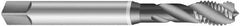 Emuge - #5-44 UNF 3 Flute 3B Modified Bottoming Spiral Flute Tap - Cobalt, Bright Finish, 2.205" OAL, Right Hand Flute, Right Hand Thread, Series Enorm - Makers Industrial Supply