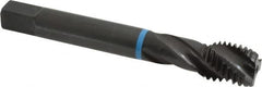 Emuge - 3/4-10 UNC 3 Flute 3B Modified Bottoming Spiral Flute Tap - Cobalt, Oxide Finish, 4.921" OAL, Right Hand Flute, Right Hand Thread, Series Enorm-VA - Makers Industrial Supply