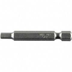 Wiha - 2.5mm Hex Power Bit - 1/4" Drive, 50mm OAL - Makers Industrial Supply