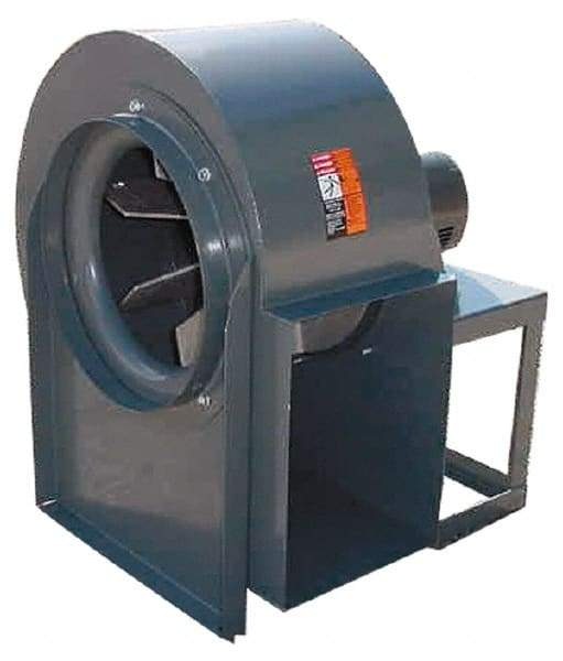 Peerless Blowers - 10" Inlet, Direct Drive, 5 hp, 1,430 CFM, ODP Blower - 230/460/3/60 Volts, 1,725 RPM - Makers Industrial Supply