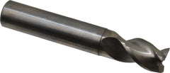 Niagara Cutter - 1/2", 3 Flute, Single End, Solid Carbide, 0.02" Corner Radius End Mill - 3" OAL, 40° Helix, Right Hand Flute, 5/8" LOC, Right Hand Cut, 1-1/8" Extended Reach - Makers Industrial Supply