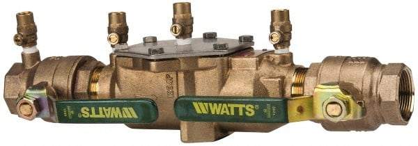 Watts - 1-1/2 Thread, Backflow Preventer Valve - Lead-Free, Use with Potable Water Applications - Makers Industrial Supply