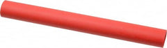 Thomas & Betts - 8" Long, 3:1, Polyolefin Heat Shrink Electrical Tubing - Red - Makers Industrial Supply