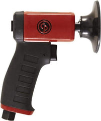 Chicago Pneumatic - 3" Max Disc, 15,000 RPM, Pneumatic Handheld Disc Sander - 21 CFM, 1/4" Inlet, 0.25 hp, 90 psi - Makers Industrial Supply