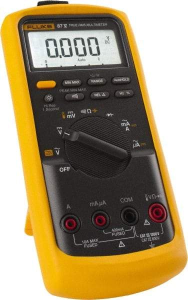 Fluke - 6 Piece, Electrical Test Equipment Combination Kit - 1,000 Volt Max - Makers Industrial Supply