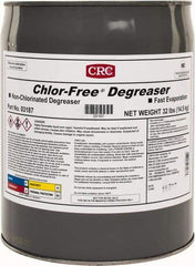 CRC - 5 Gal Bucket Cleaner/Degreaser - Liquid, Unscented - Makers Industrial Supply