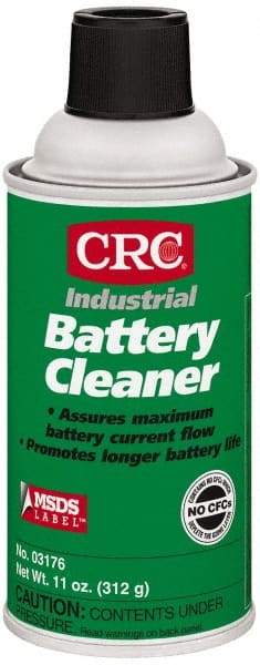 CRC - Battery Cleaner - 12 oz Aerosol Can - Makers Industrial Supply