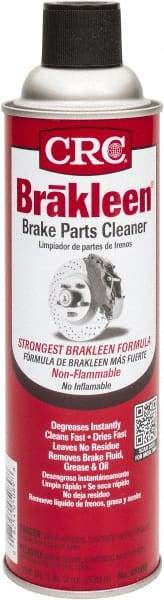 CRC - Chlorinated Brake Parts Cleaner - 20 oz Aerosol Can - Makers Industrial Supply