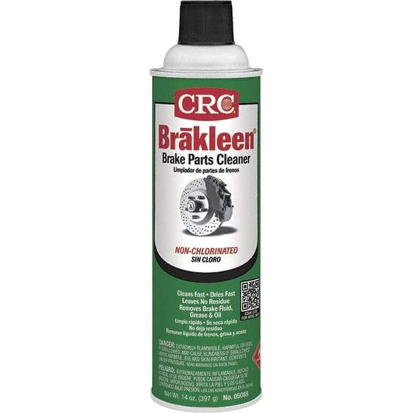 CRC - Brake Parts Cleaner - 20 oz Aerosol Can - Makers Industrial Supply