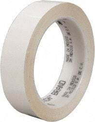 3M - 72 Yds. x 2", White Polyester Film Tape - 850 Series, 1.9 mil Thick, 28 Lb./Inch Tensile Strength - Makers Industrial Supply