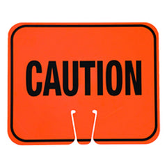 Cone Sign Caution - Makers Industrial Supply