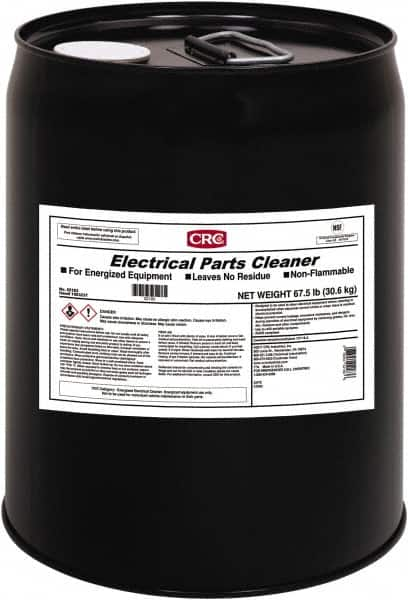 CRC - Electrical Contact Cleaners & Freeze Sprays Type: Electrical Grade Cleaner/Degreaser Container Size Range: 5 Gal. - 49.9 Gal. - Makers Industrial Supply