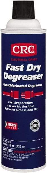 CRC - 20 oz Aerosol Cleaner/Degreaser - Aerosol, Unscented - Makers Industrial Supply