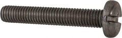 Value Collection - M8x1.25, 50mm Length Under Head Slotted Drive Machine Screw - Pan Head, Grade 316 & A4 Stainless Steel, Uncoated, Without Washer - Makers Industrial Supply