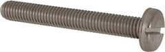 Value Collection - M8x1.25, 60mm Length Under Head Slotted Drive Machine Screw - Pan Head, Grade 316 & A4 Stainless Steel, Uncoated, Without Washer - Makers Industrial Supply