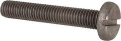 Value Collection - M10x1.50, 60mm Length Under Head Slotted Drive Machine Screw - Pan Head, Grade 316 & A4 Stainless Steel, Uncoated, Without Washer - Makers Industrial Supply