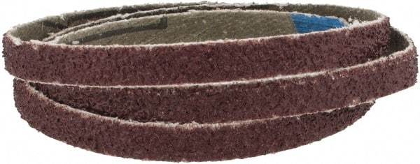 Tru-Maxx - 1/4" Wide x 24" OAL, 50 Grit, Aluminum Oxide Abrasive Belt - Aluminum Oxide, Coarse, Coated - Makers Industrial Supply