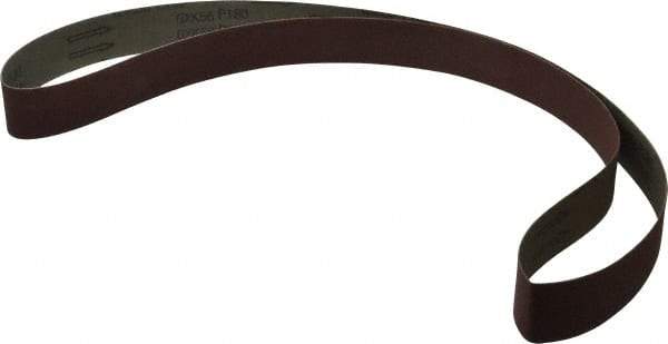 Tru-Maxx - 1-1/2" Wide x 60" OAL, 180 Grit, Aluminum Oxide Abrasive Belt - Aluminum Oxide, Very Fine, Coated - Makers Industrial Supply