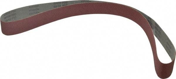 Tru-Maxx - 2" Wide x 72" OAL, 50 Grit, Aluminum Oxide Abrasive Belt - Aluminum Oxide, Coarse, Coated - Makers Industrial Supply