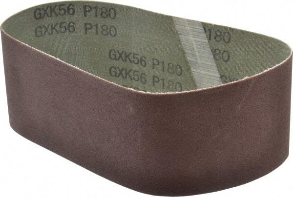 Tru-Maxx - 3" Wide x 18" OAL, 180 Grit, Aluminum Oxide Abrasive Belt - Aluminum Oxide, Very Fine, Coated - Makers Industrial Supply