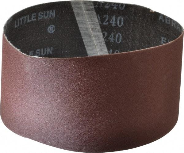 Tru-Maxx - 3" Wide x 18" OAL, 240 Grit, Aluminum Oxide Abrasive Belt - Aluminum Oxide, Very Fine, Coated - Makers Industrial Supply