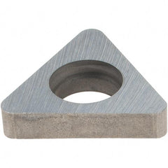 Made in USA - 3/8" Inscribed Circle, Triangle Shim for Indexables - Carbide, 1/8" Thick, ITSN Shim Style, Negative Rake - Makers Industrial Supply