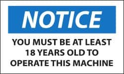 NMC - "Notice - Please Turn Out Lights When Not in Use", 10" Long x 14" Wide, Rigid Plastic Safety Sign - Rectangle, 0.05" Thick, Use for Security & Admittance - Makers Industrial Supply