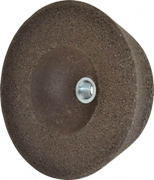 Norton - 6" Diam, 2" Overall Thickness, 14 Grit, Type 11 Tool & Cutter Grinding Wheel - Very Coarse Grade, Zirconia Alumina, R Hardness, 6,000 RPM - Makers Industrial Supply