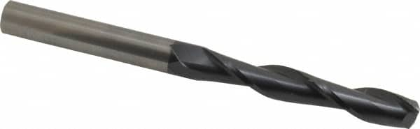 OSG - 1/2", 3" LOC, 1/2" Shank Diam, 6" OAL, 2 Flute, Solid Carbide Square End Mill - Single End, TiAlN Finish, Spiral Flute, 30° Helix, Centercutting, Right Hand Cut, Right Hand Flute, Series 482 - Makers Industrial Supply