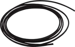 Techflex - Black Braided Expandable Cable Sleeve - 10' Coil Length, -103 to 257°F - Makers Industrial Supply