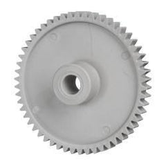 Made in USA - 48 Pitch, 2-1/4" Pitch Diam, 2.333" OD, 54 Tooth Spur Gear - 1/4" Face Width, 5/16" Bore Diam, 43/64" Hub Diam, 20° Pressure Angle, Acetal - Makers Industrial Supply