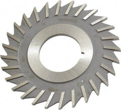 Value Collection - 2-1/2" Blade Diam x 3/32" Blade Thickness, 7/8" Hole, 28 Teeth, High Speed Steel Side Chip Saw - Straight Tooth, Arbor Connection, Uncoated - Makers Industrial Supply