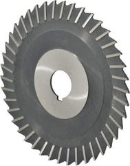 Value Collection - 6" Blade Diam x 3/32" Blade Thickness, 1" Hole, 42 Teeth, High Speed Steel Side Chip Saw - Straight Tooth, Arbor Connection, Uncoated - Makers Industrial Supply