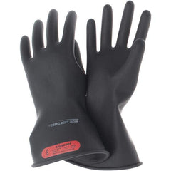 Salisbury by Honeywell - Class 0, Size M (8), 11" Long, Rubber Lineman's Glove - Makers Industrial Supply