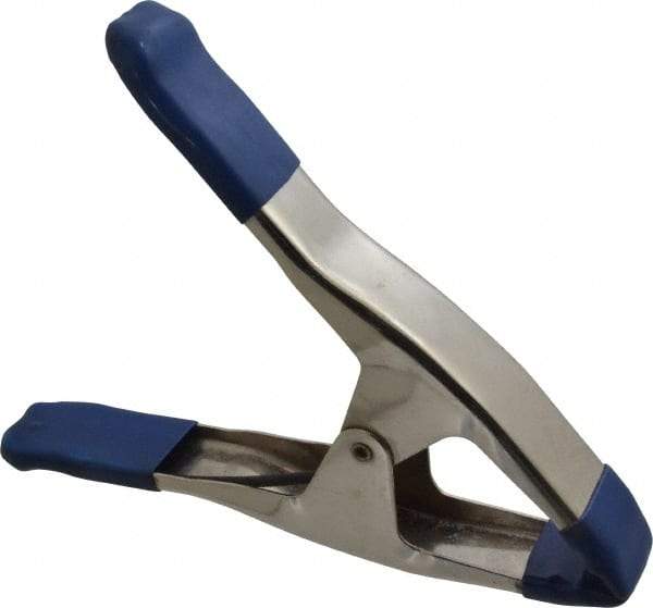 Gibraltar - 3" Jaw Opening Capacity, Spring Clamp - Vinyl Handle, 9" OAL - Makers Industrial Supply