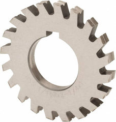 Value Collection - 1/32" Radius, 1/16" Circle Diam, 2-1/4" Cutter Diam, Arbor Connection, Concave Radius Cutter - High Speed Steel, 10 Teeth - Makers Industrial Supply