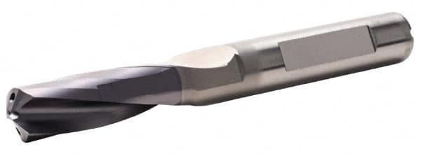 Kennametal - 4mm Diam Shank, Drill Body - 3.4mm Nose Diam, 55mm OAL - Makers Industrial Supply