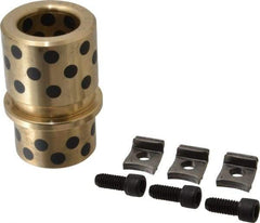 Dayton Lamina - 1-1/4" ID x 3-1/8" OAL, Cast Aluminum Bronze, Die & Mold Shoulder Bushing - Shoulder, 2-3/32" Bottom OD, 1-3/4" Top OD, 2" Under Collar, 2" Under Collar, 1-1/8" Above Collar - Makers Industrial Supply