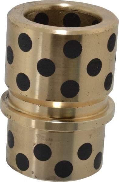 Dayton Lamina - 1-1/2" ID x 3-3/16" OAL, Cast Aluminum Bronze, Die & Mold Shoulder Bushing - Shoulder, 2-11/32" Bottom OD, 2" Top OD, 2" Under Collar, 2" Under Collar, 1-3/16" Above Collar - Makers Industrial Supply